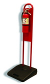 Brooks Equipment, Fire Extinguisher Portable Stand FES1
