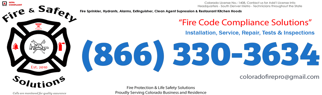 Denver, Aurora, Fort Collins, Lakewood, Thornton, Arvada, Westminster & Centennial Fire Protection Company