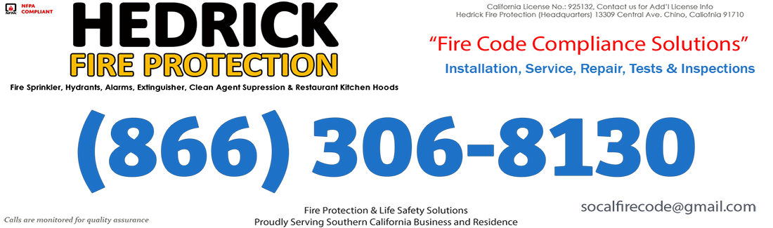 Hemet, California Fire Extinguisher Company